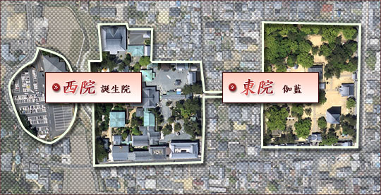 境内の地図