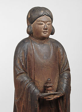 稚児大師立像